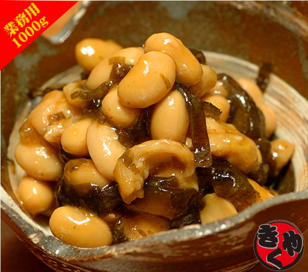きくや中村 / 北海道産 豆昆布 1000g | 築地場外市場 創業六十余年の総菜屋 きくや中村の通販サイト